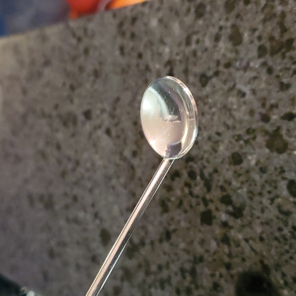 ☆RARE FIND☆ ELLA L. CONE Sterling Silver Antique Bar Stir Spoon (stamped) - Picture 8 of 9